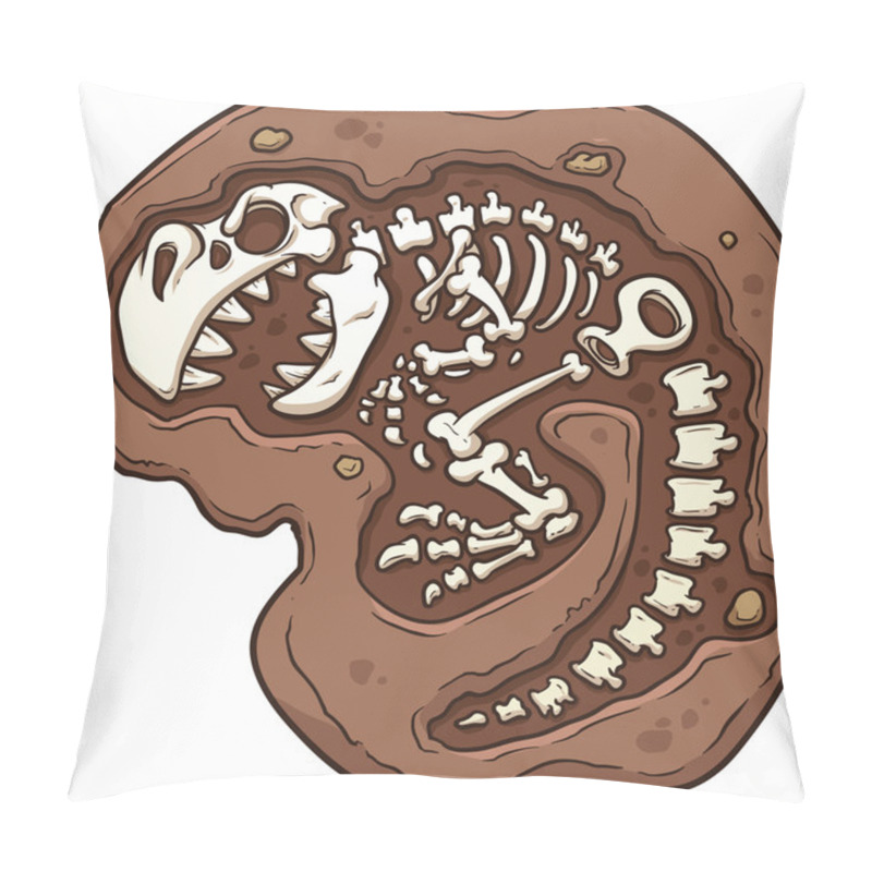 Personality  Dinosaur Fossil Pillow Covers