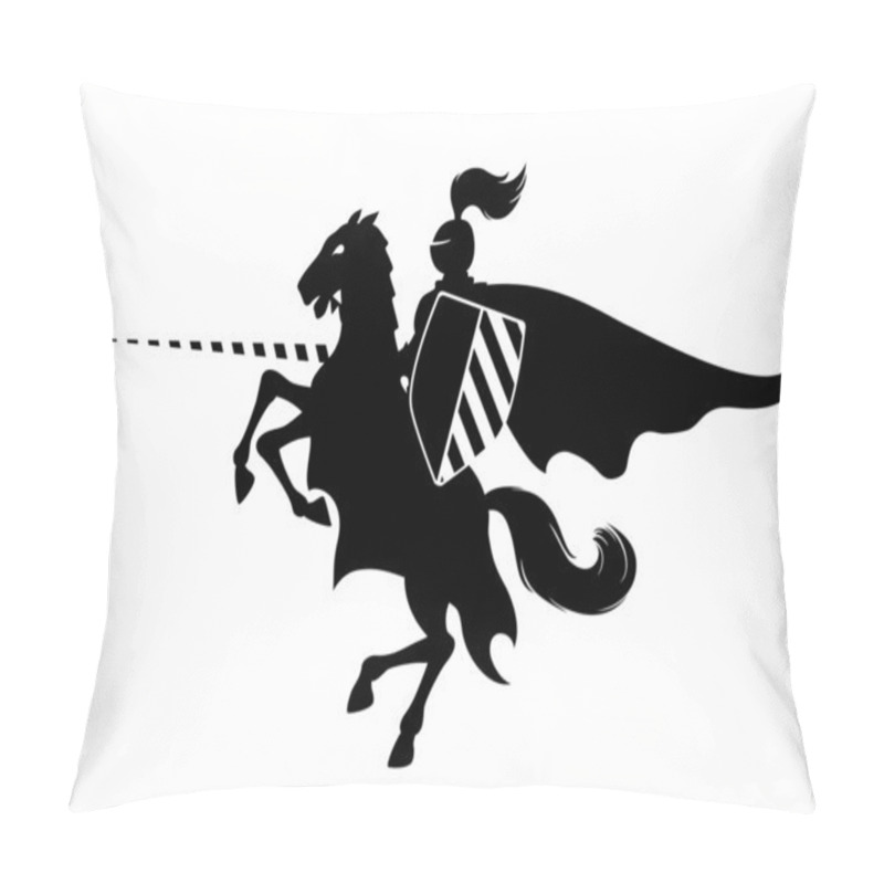 Personality  Knight On Horse Pillow Covers