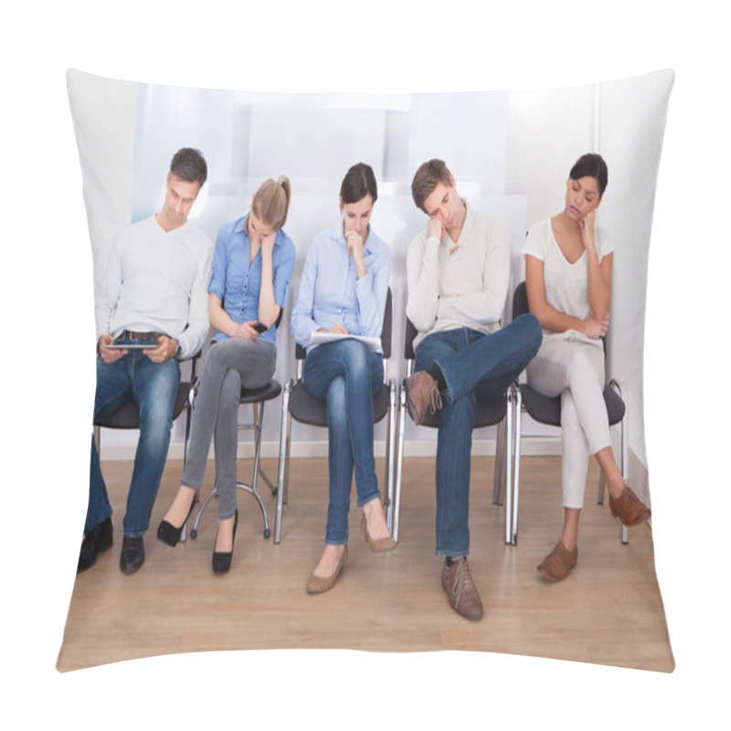 Personality  Group Of People Sleeping On Chair Pillow Covers