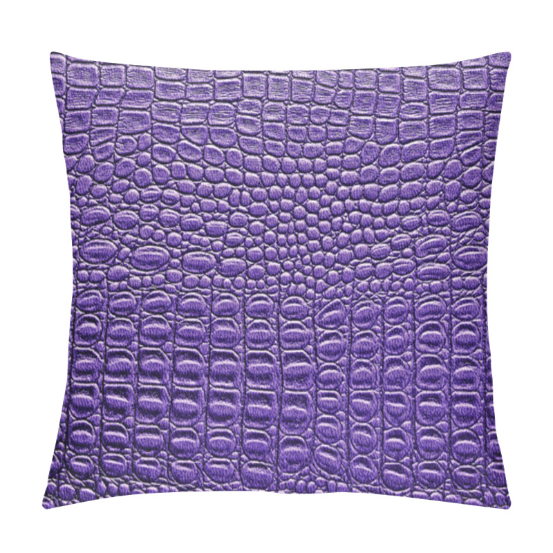 Personality  Crocodile Leather Texture Background Pillow Covers