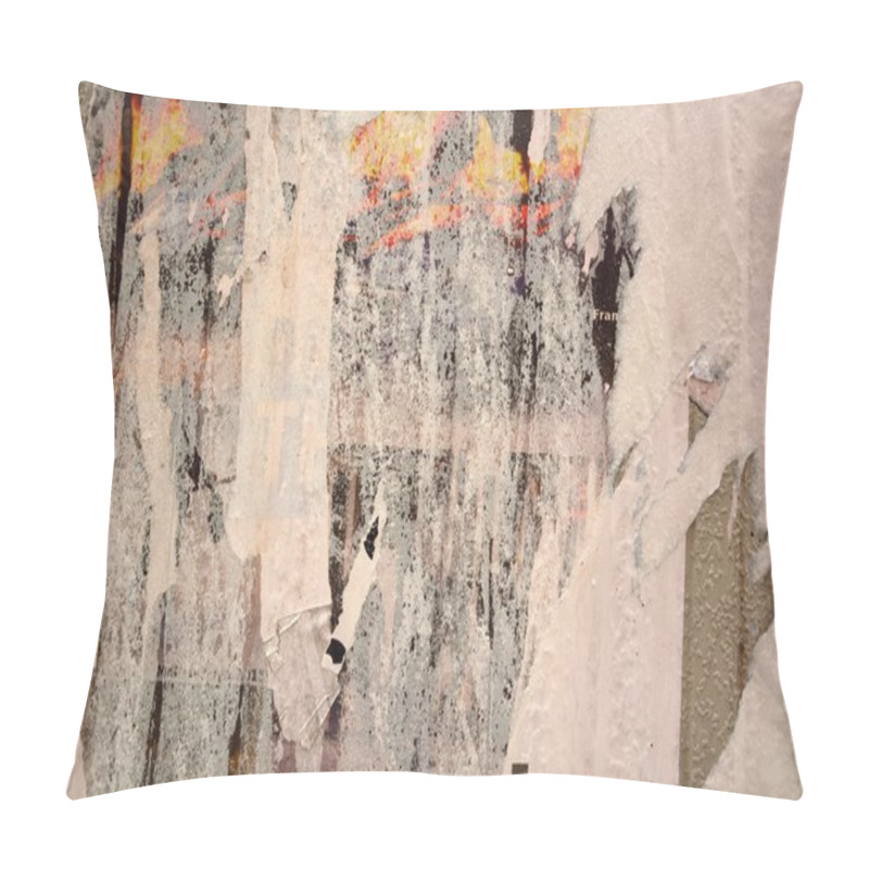 Personality  Abstract Torn Posters Pillow Covers