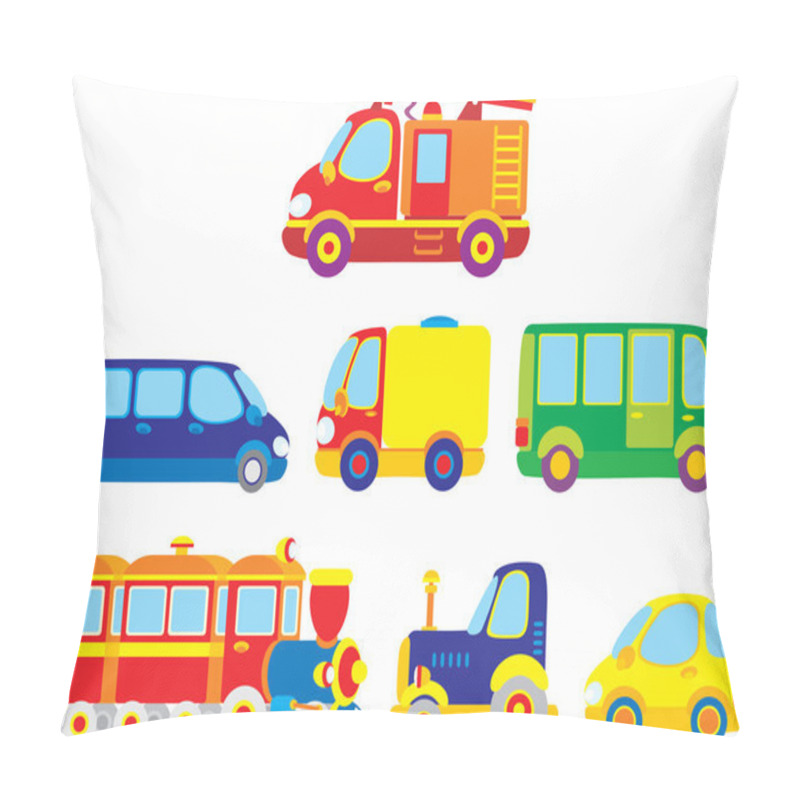 Personality  Cartoon Cars Pillow Covers