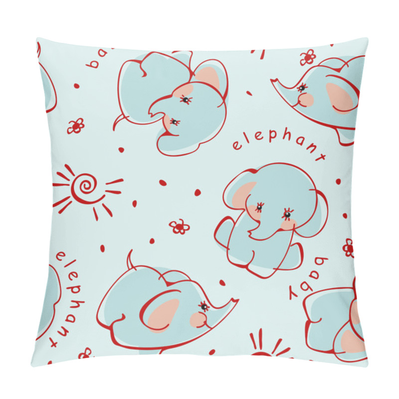 Personality  Elephant Pillow Covers