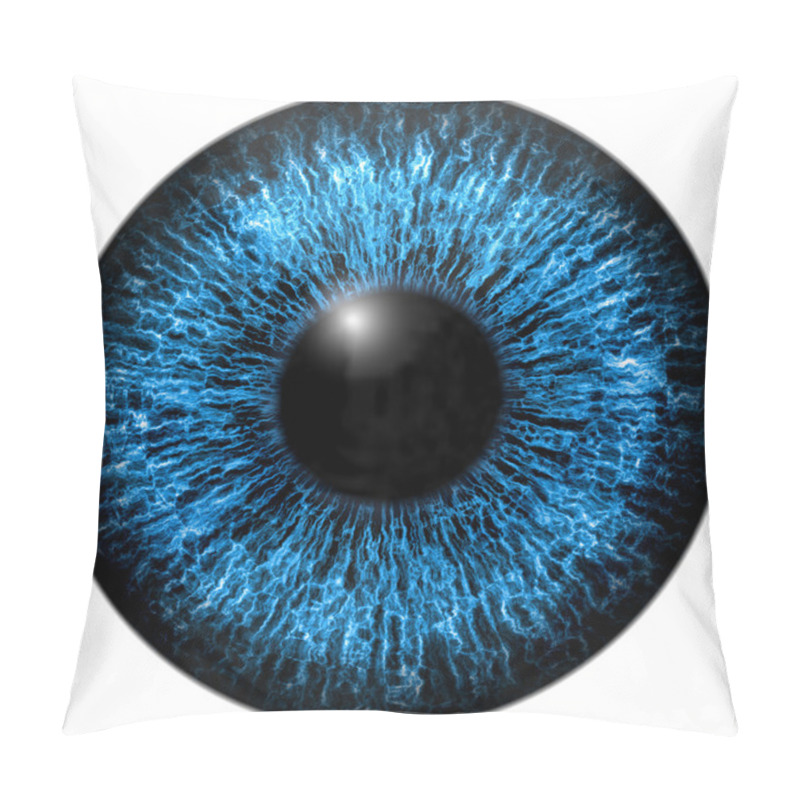 Personality  Eye Iris Generated Hires Texture Pillow Covers