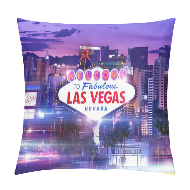 Personality  Destination Vegas Pillow Covers