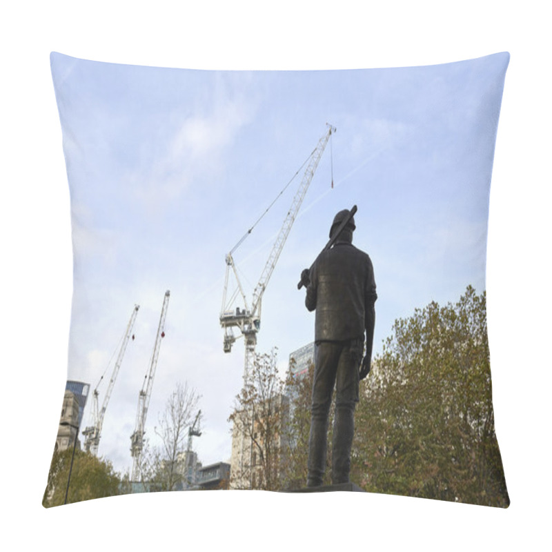 Personality  The Building Worker Pillow Covers