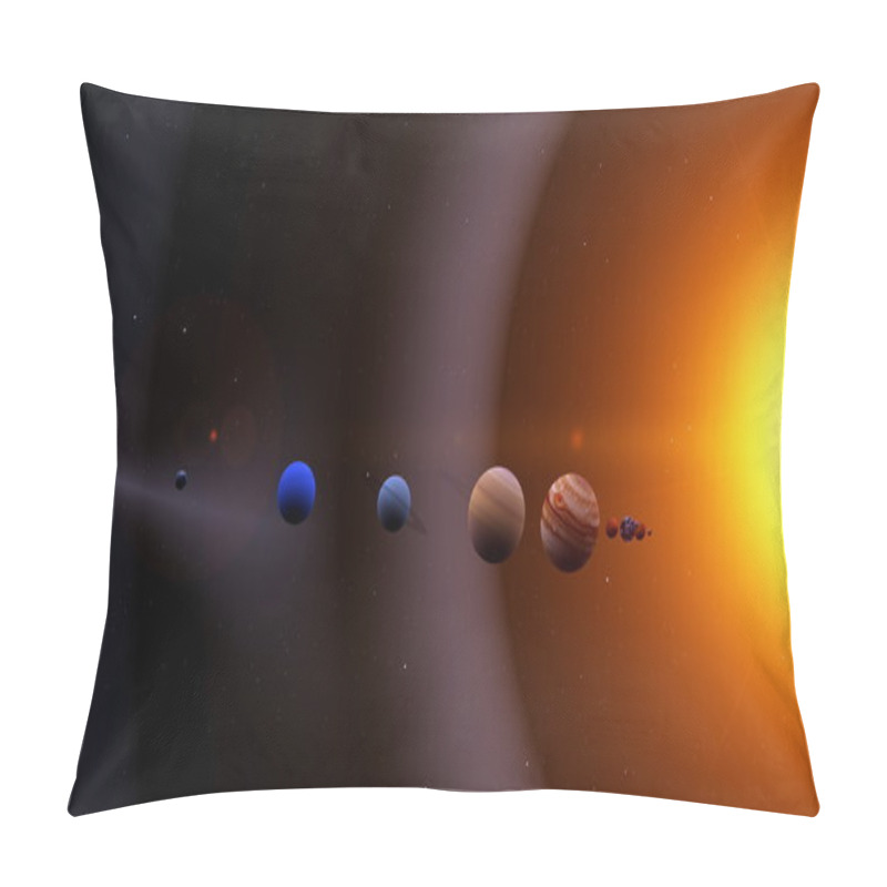 Personality  Planets Pillow Covers