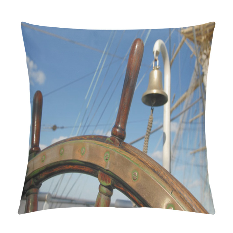 Personality  Marine Helm Frigate Pillow Covers