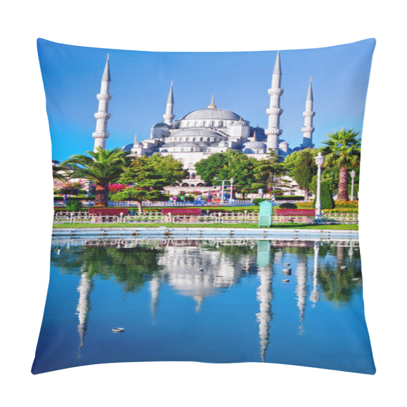 Personality  Blue Mosque In Istanbul, Turkey Pillow Covers