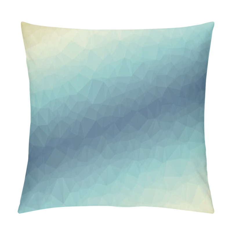 Personality  Abstract Geometric Background With Poly Pattern Pillow Covers