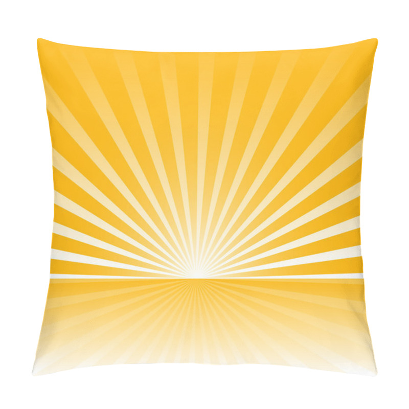 Personality  Sunburst Background Pillow Covers