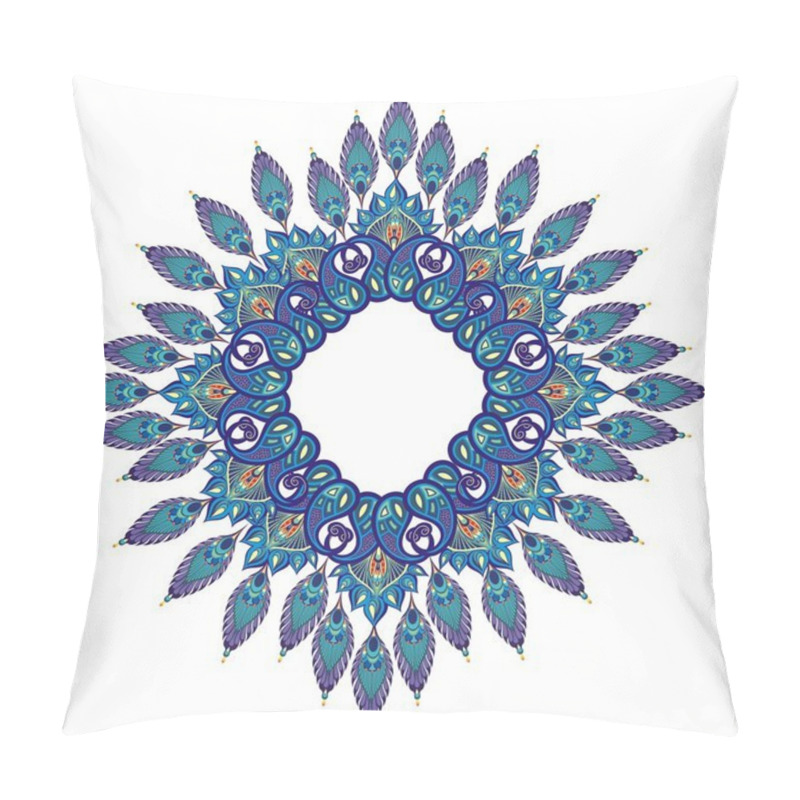 Personality  Vector Round Frame Pillow Covers