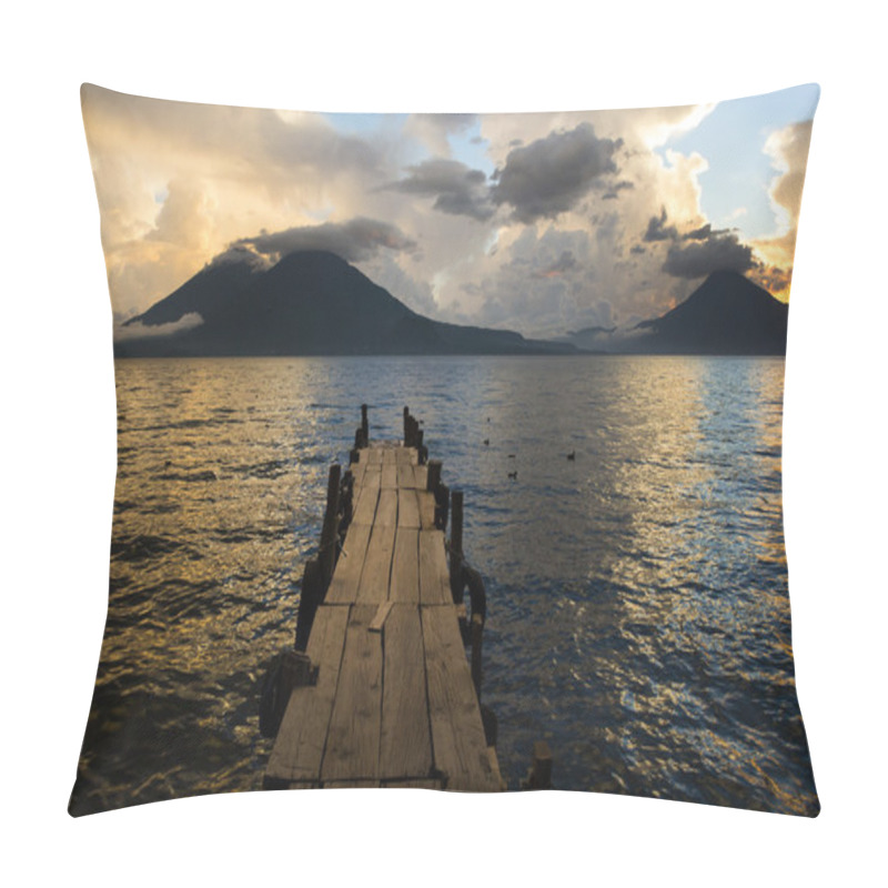 Personality  Atitlan Lake Pillow Covers