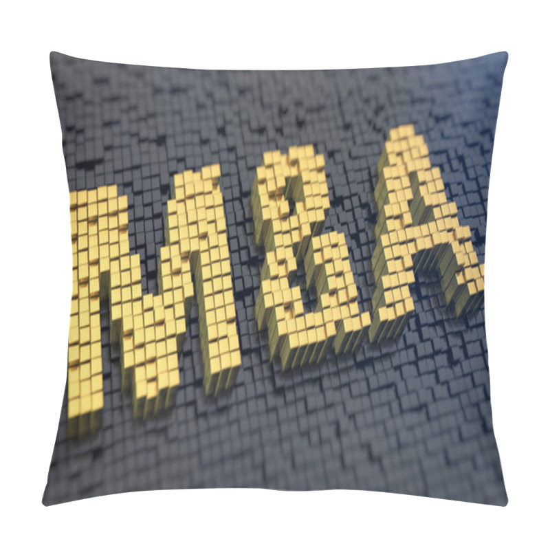 Personality  M&A Cubics Pillow Covers