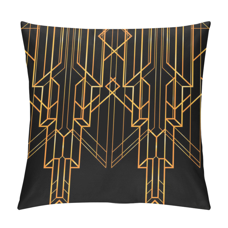 Personality  Art Deco Geometric Retro Pattern Pillow Covers