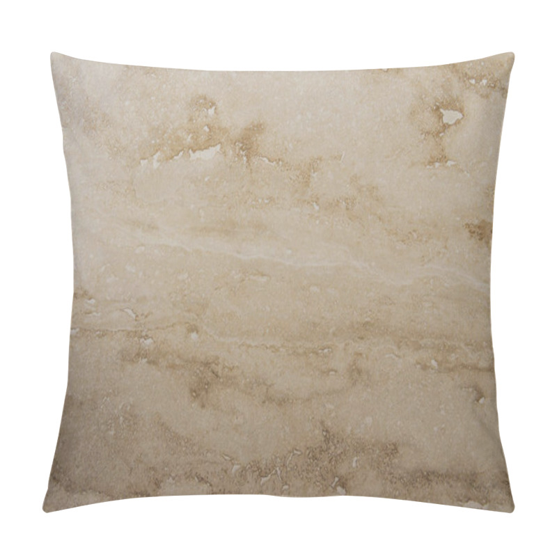 Personality  Abstract Beige Texture Of Marble Stone Pillow Covers