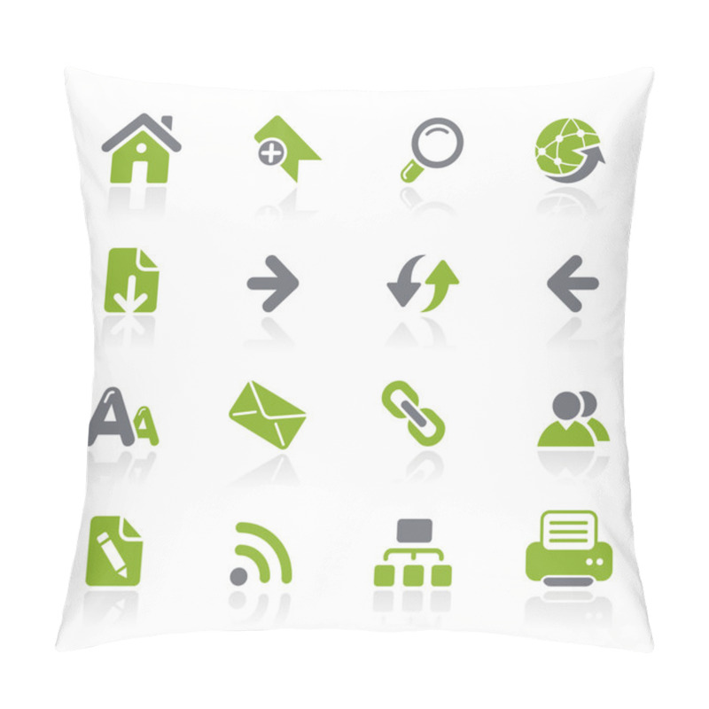 Personality  Web Navigation // Natura Series Pillow Covers