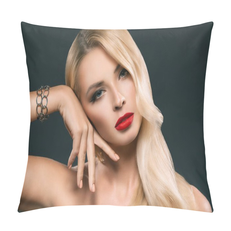 Personality  Attractive Woman With Bracelet  Pillow Covers