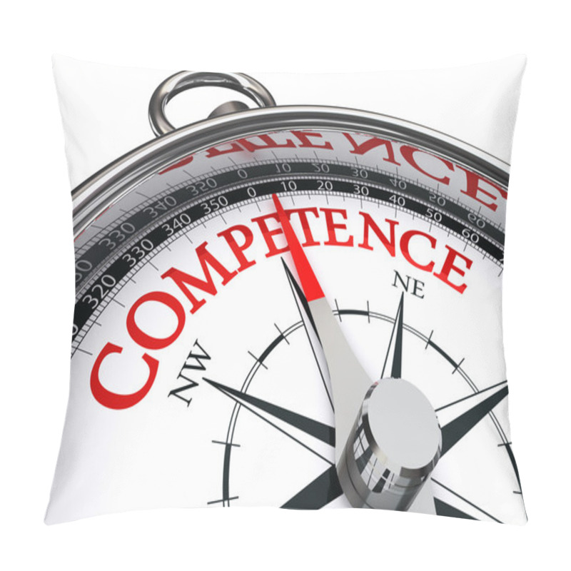 Personality  Competence Conceptual Compass Pillow Covers