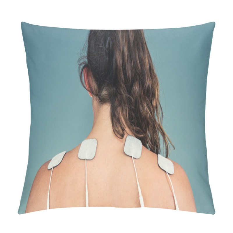 Personality   Patient Back With Electrodes  Pillow Covers