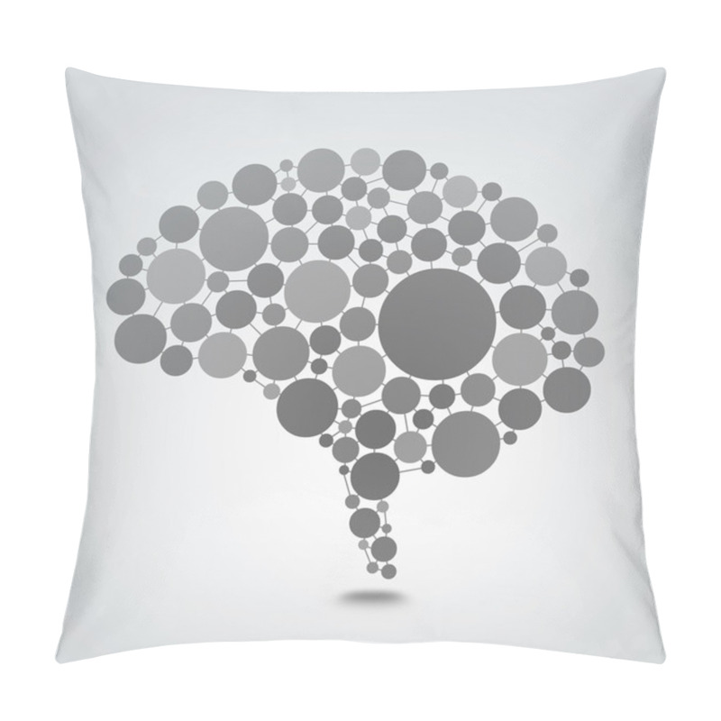 Personality  Gray Mind Pillow Covers