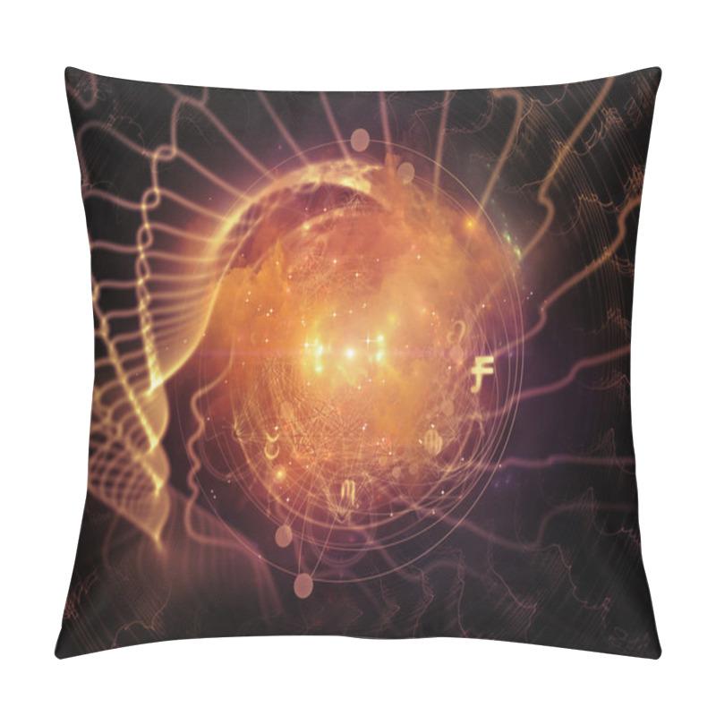 Personality  Virtual Inner Geometry Pillow Covers