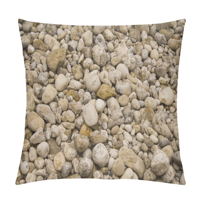 Personality  Beach Stones Pillow Covers