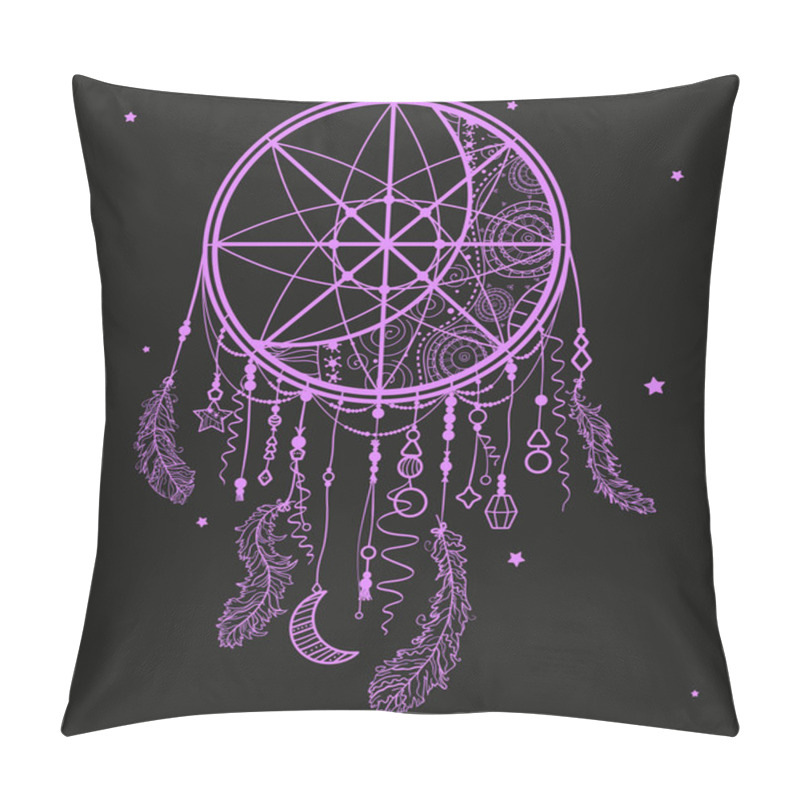 Personality  Illustration. Digital Art Pillow Covers