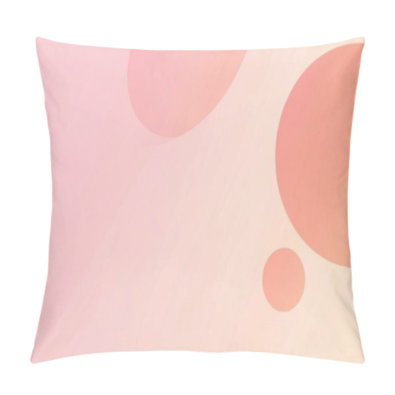 Personality  Soft Pink And Peach Gradient Minimalist Background Pillow Covers