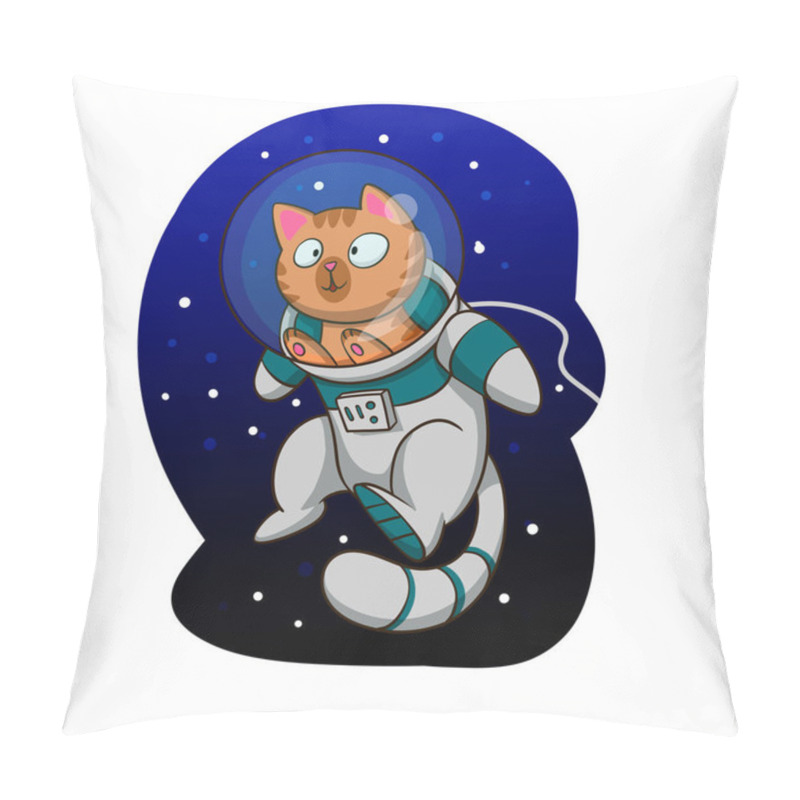 Personality  Astronaut Cat - Space Cat  Pillow Covers