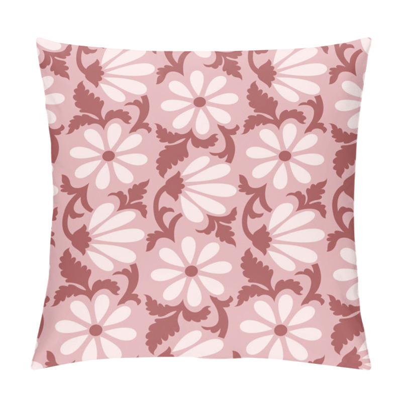 Personality  Seamless Simple Floral Pattern Design Pillow Covers