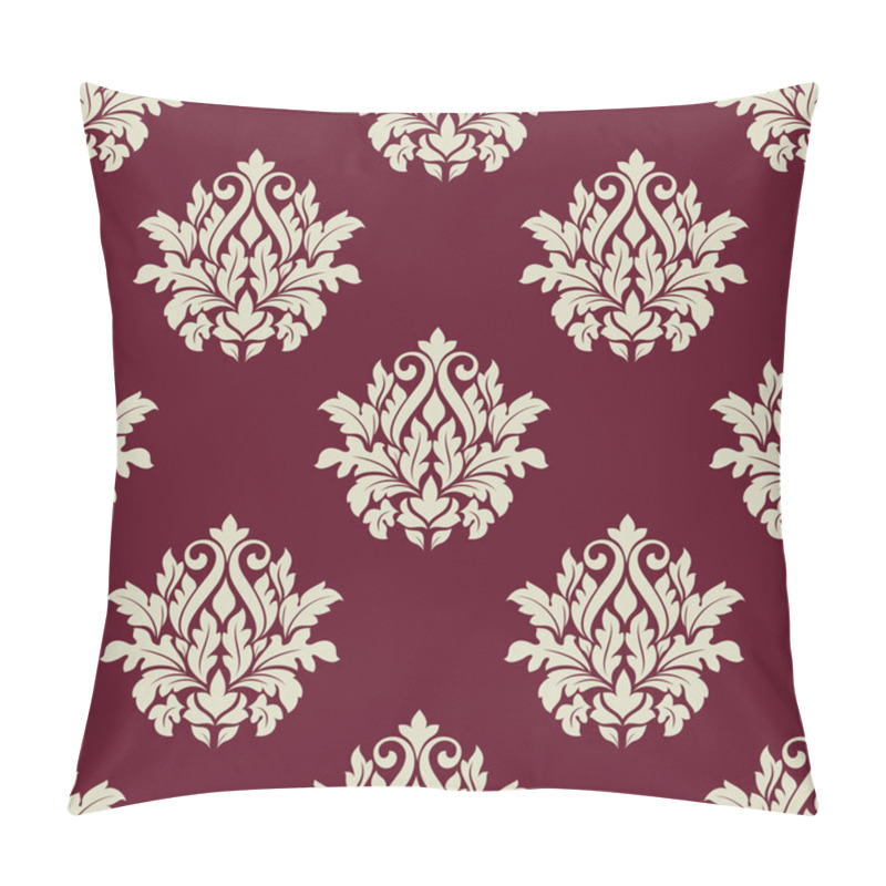 Personality  Floral Seamless Arabesque Pattern Pillow Covers