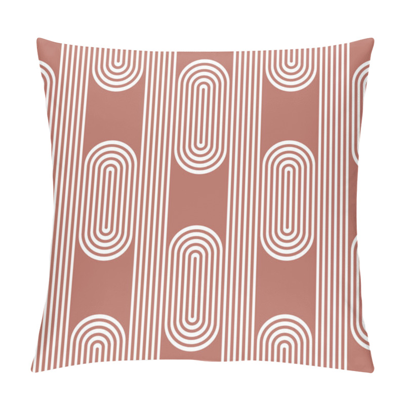 Personality  Abstract Stripes. Vector Illustration Of Seamless Pattern. Pillow Covers