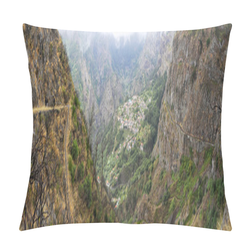 Personality  Valley Of The Nuns Madeira, Portugal Pillow Covers