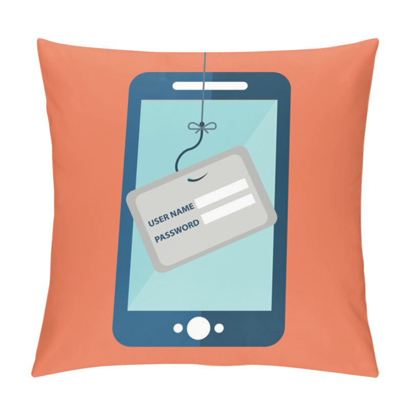 Personality  Data Phishing, Credit Or Debit Card Pillow Covers