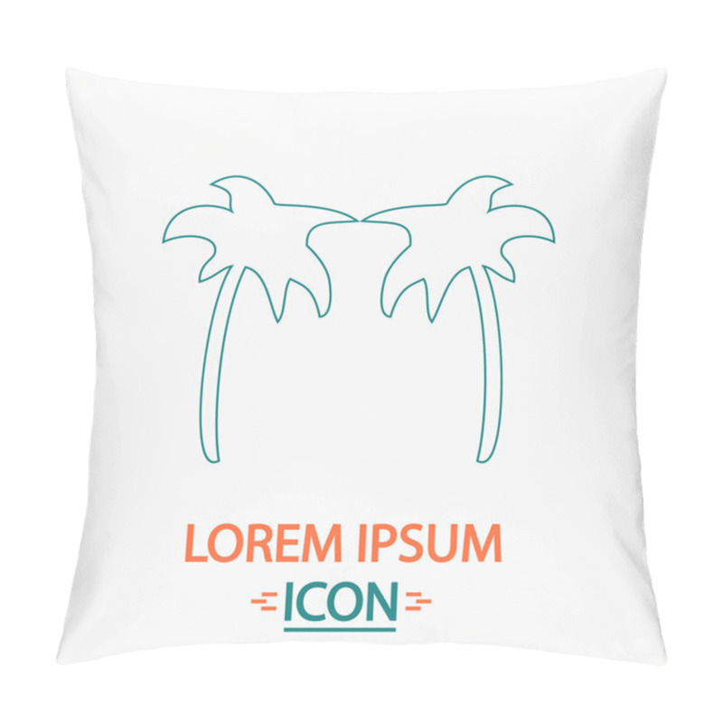 Personality  Palms Computer Symbol Pillow Covers