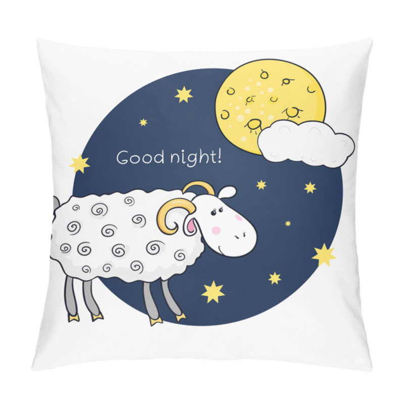 Personality  Print With Images Cute Sheep Pillow Covers