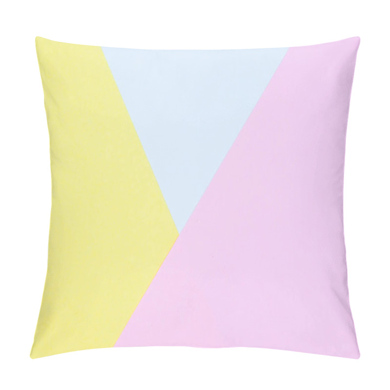 Personality  Paper Pastel Geometric Flat Lay Abstract Background Texture Pillow Covers