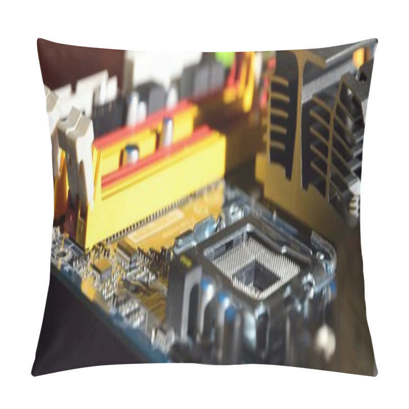 Personality  Computer Mainboard Detail Pillow Covers