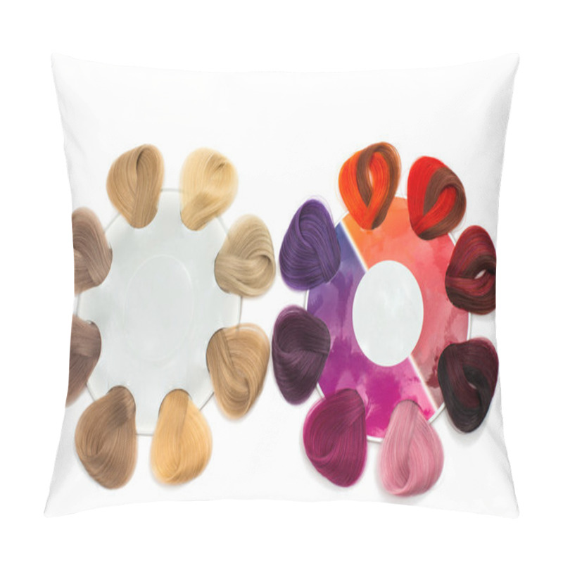 Personality  Set Of Locks Of Hair  Pillow Covers