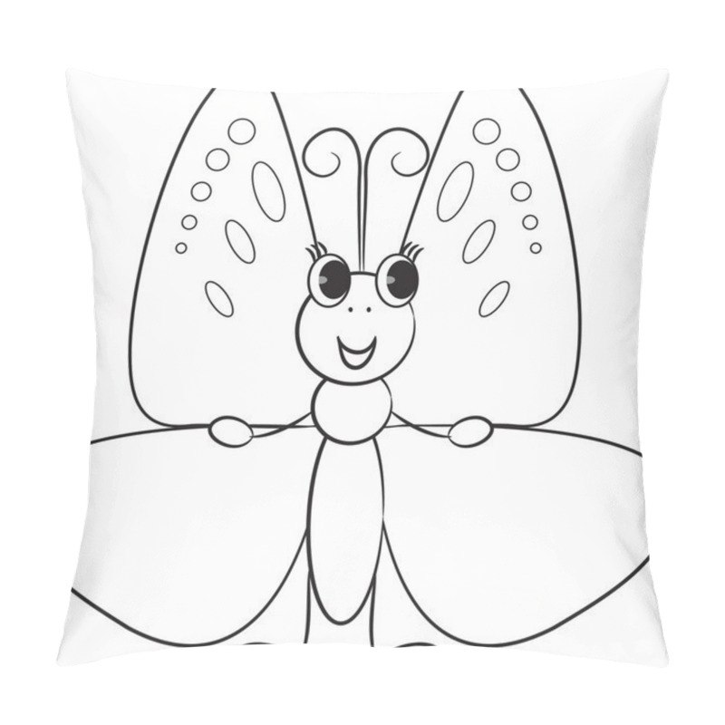 Personality  Cute Cartoon Butterfly Pillow Covers