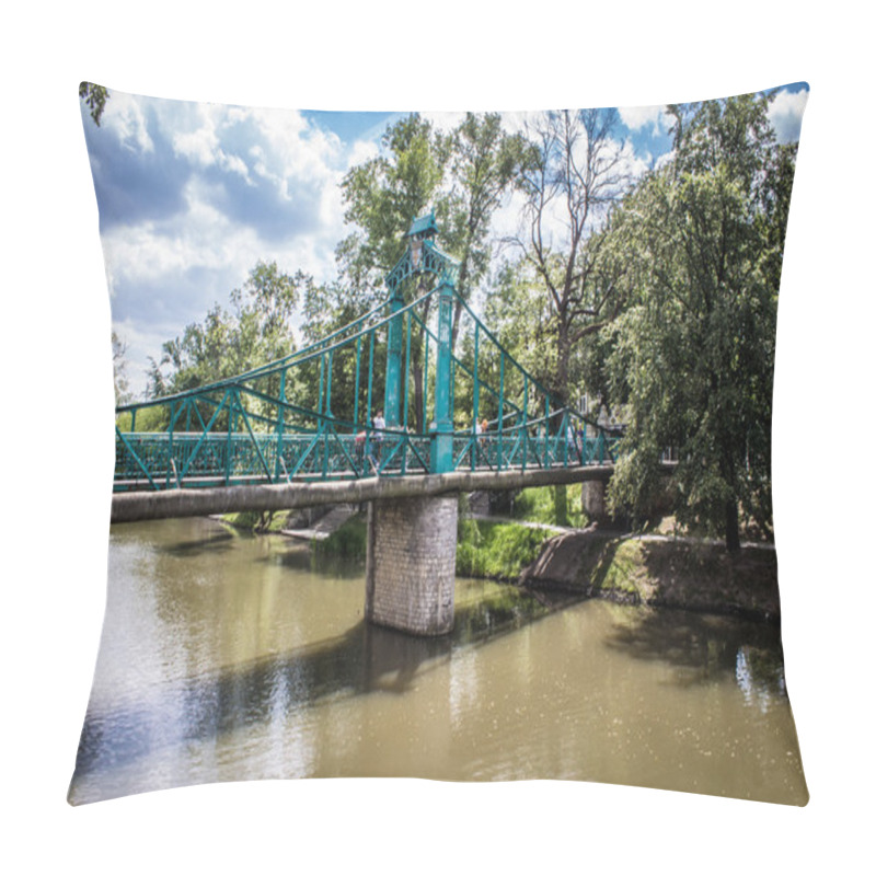 Personality  Opole Green Bridge Pillow Covers