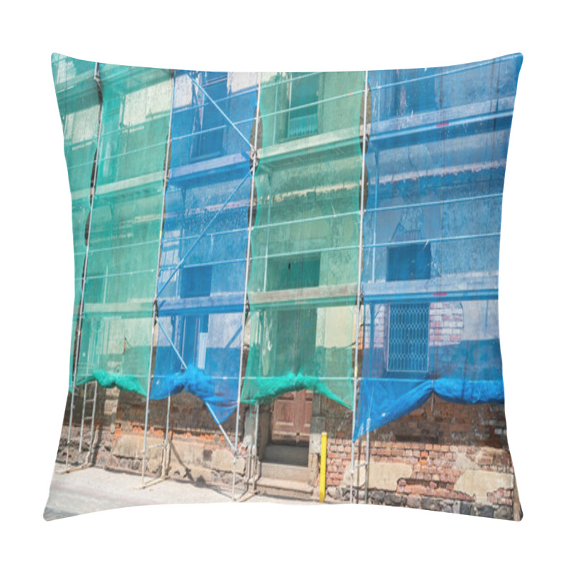 Personality  Scaffold With Safety Nets Pillow Covers