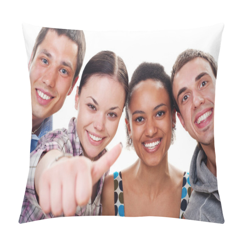 Personality  Beautiful Happy Friends Pillow Covers