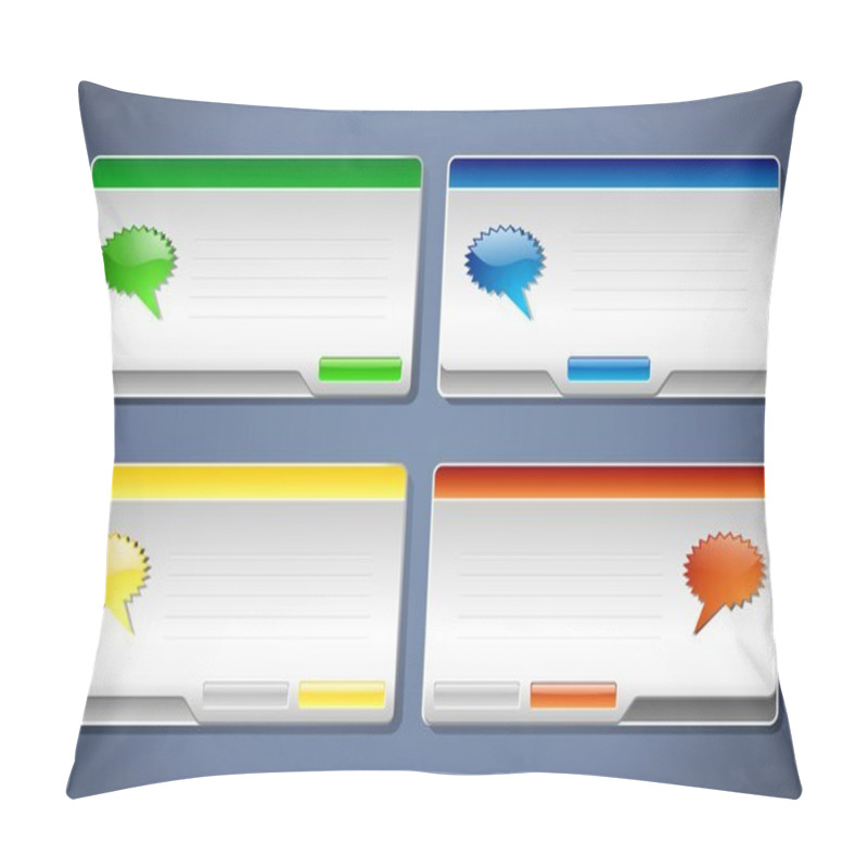 Personality  Message Boxes Pillow Covers