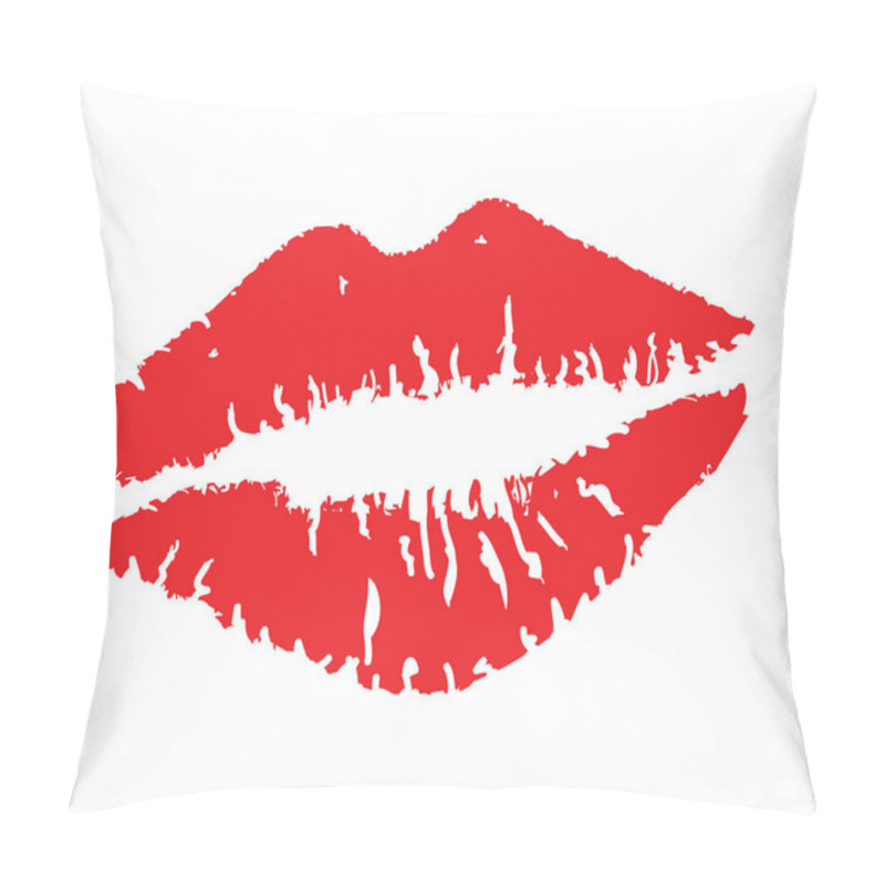 Personality  Vector Lipstick Kiss Pillow Covers