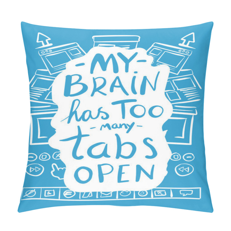 Personality  Digitally Generated Inscription Pillow Covers