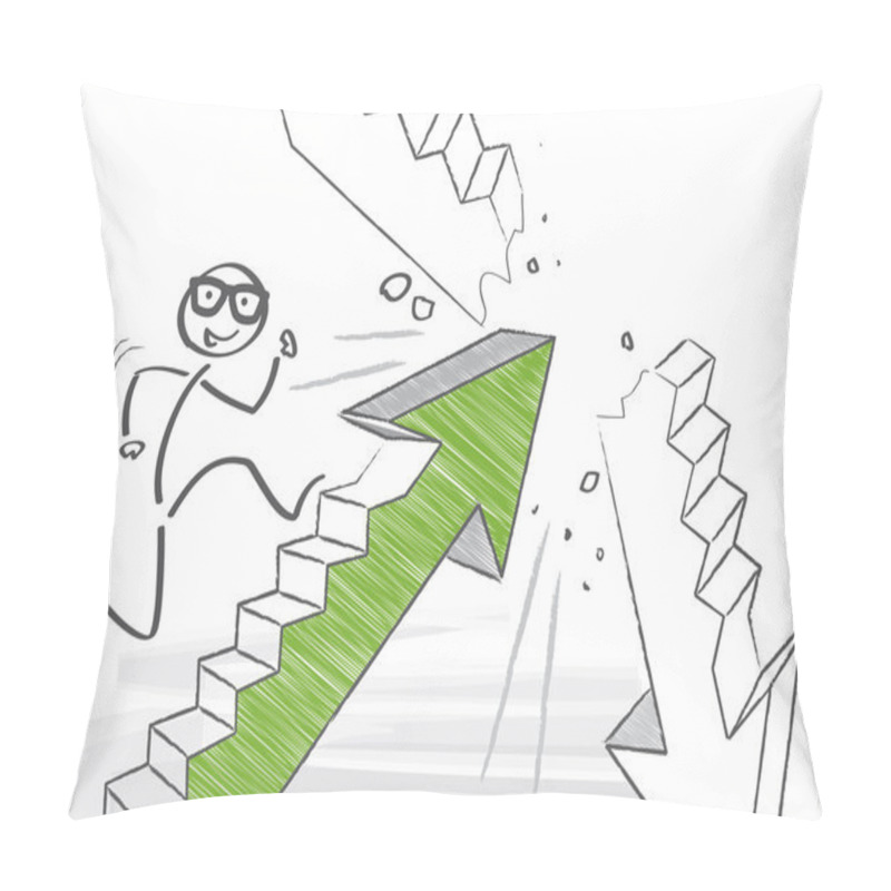 Personality  Increase Concept Vector Illustration Pillow Covers