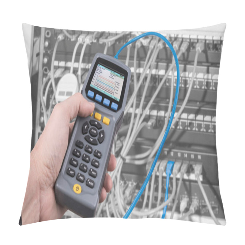 Personality  Measurement A Cables Connected In Patch Panels Of Rack Case Pillow Covers