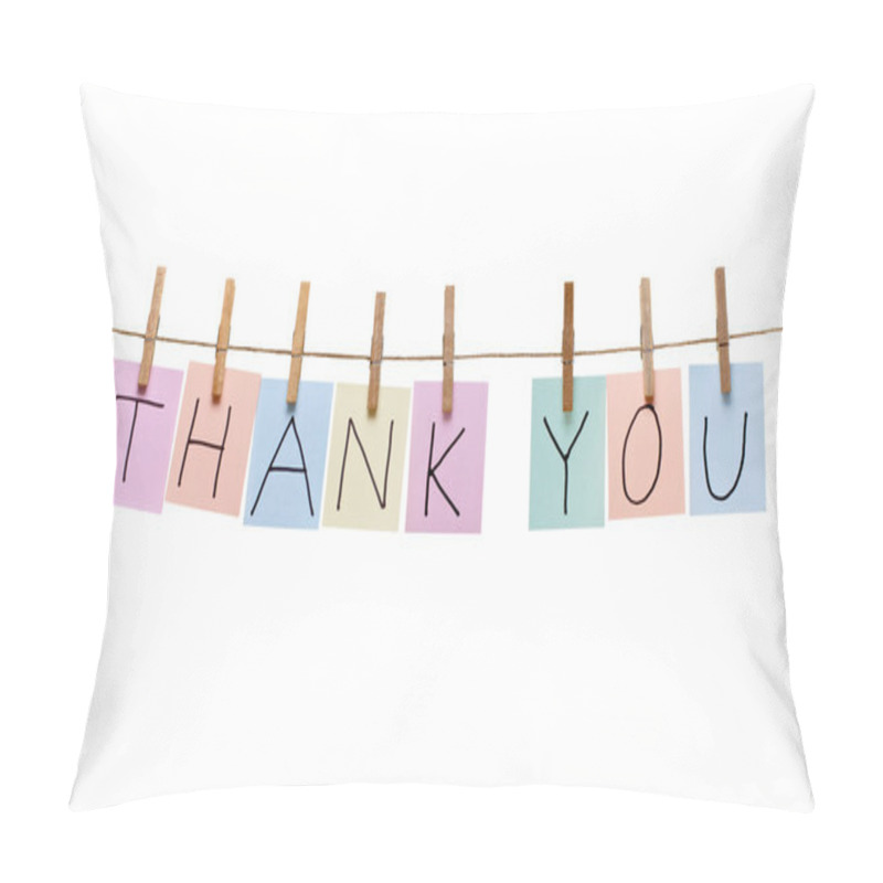 Personality  Clothes Peg And Note Paper On Clothes Line Rope Pillow Covers